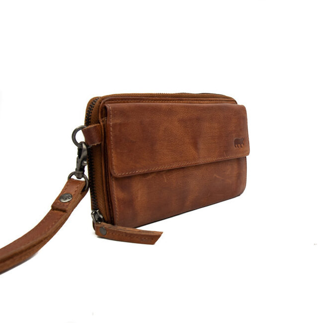 Bear Design  'Lilian'  Cognac -  CP6038