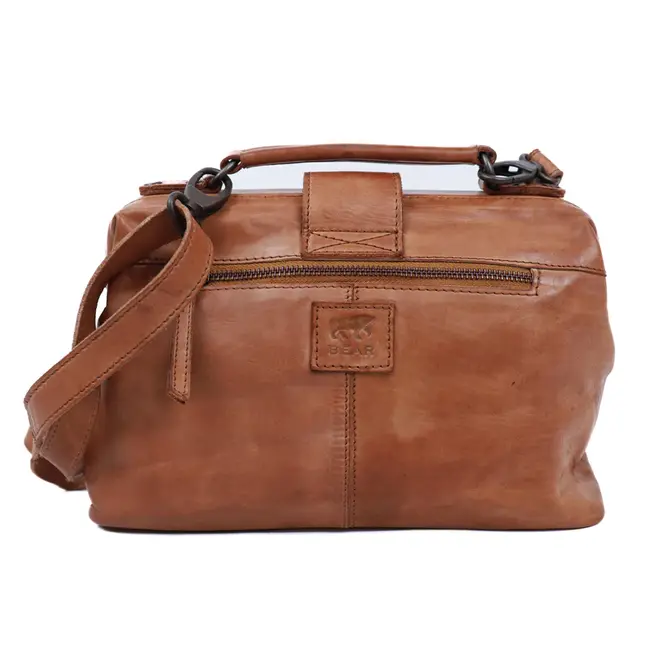 Bear Design  'Julia L' Cognac  - CL 42524, Cow Lavato Collectie