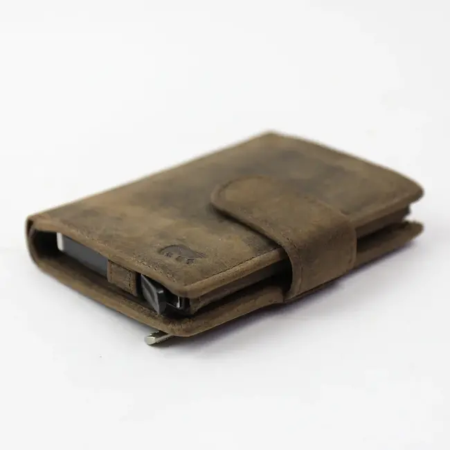 Bear Design 'Kris' Stoere Portemonnee met Secrid Cardprotector