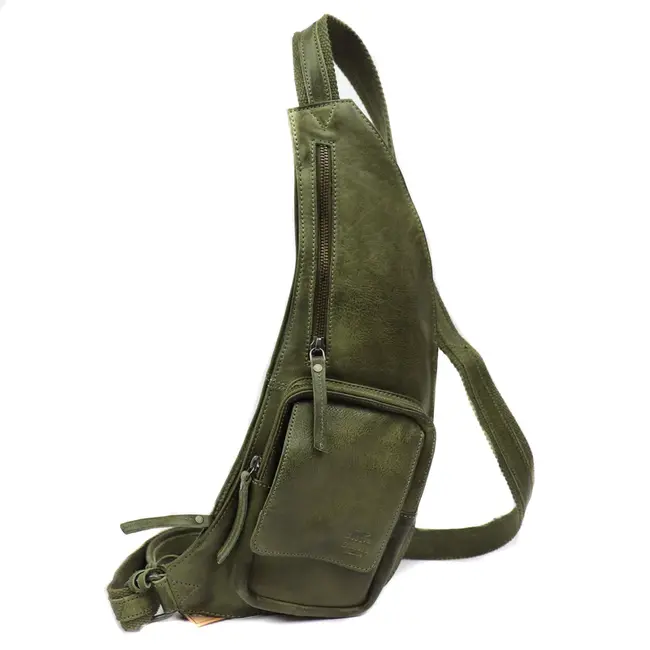 Bear Design "Ranee" Green - CP 1817, Callisto-Pelle Collectie