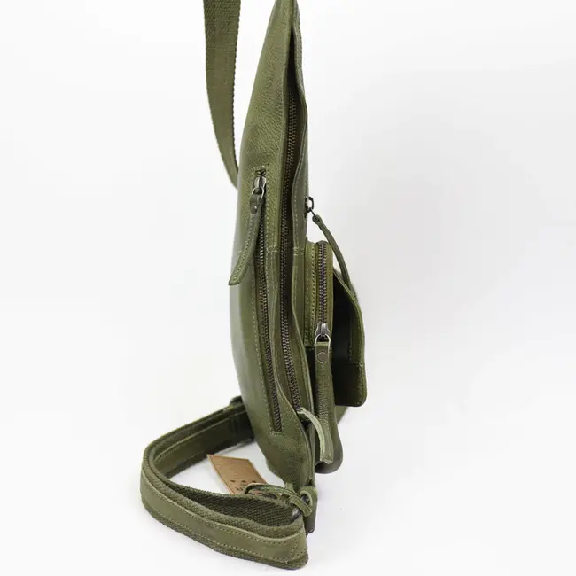 Bear Design "Ranee" Green - CP 1817, Callisto-Pelle Collectie