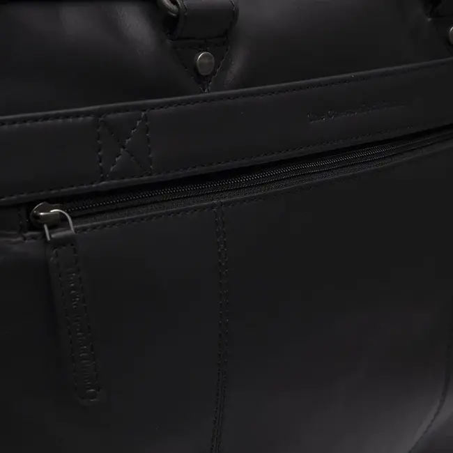 The Chesterfield Brand Laptoptas  15"inch 'Boston' Zwart