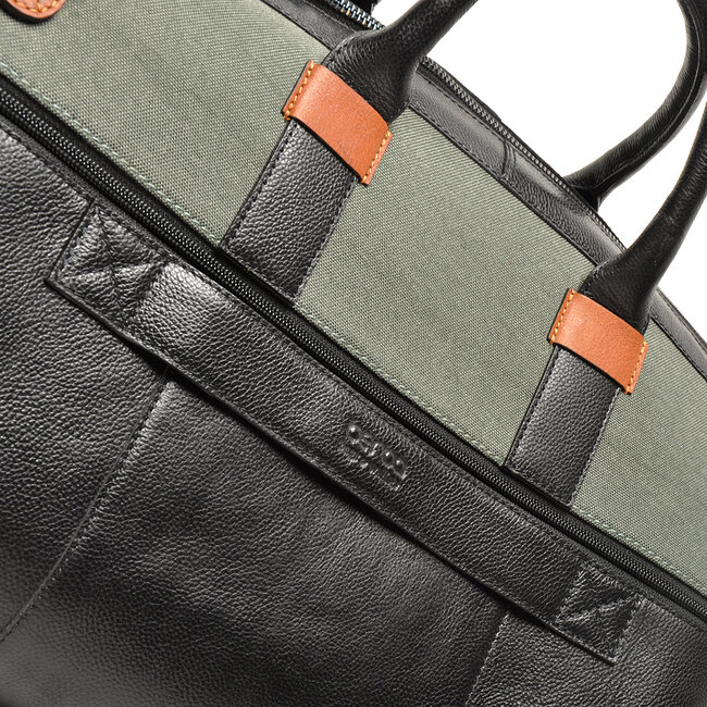 Berba bags & wallets Weekender 'Olly' 898-600-32, black-olive