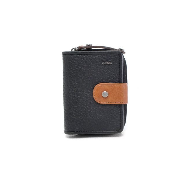 Berba bags & wallets Portemonnee 121-910-00, black, Chamonix