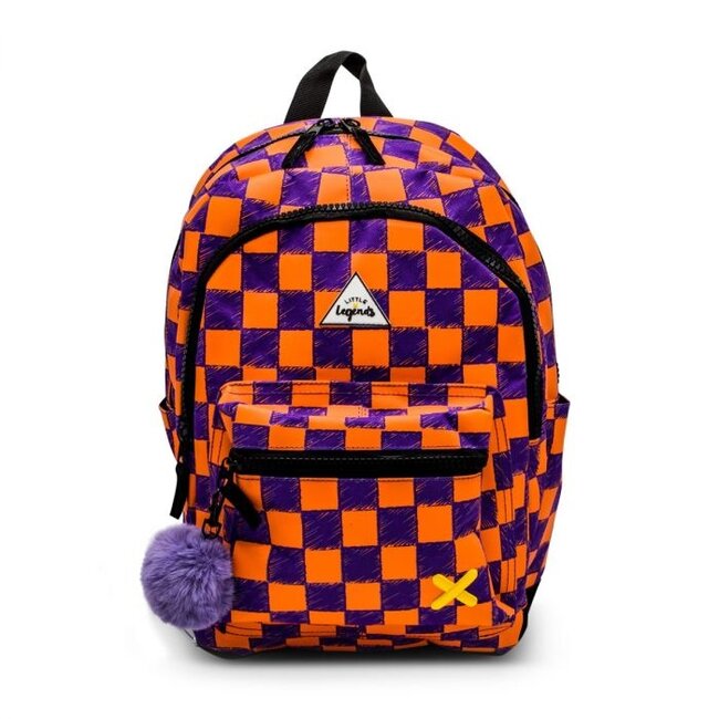 Little Legends Kinderrugzak 'Multi Checkerboard'