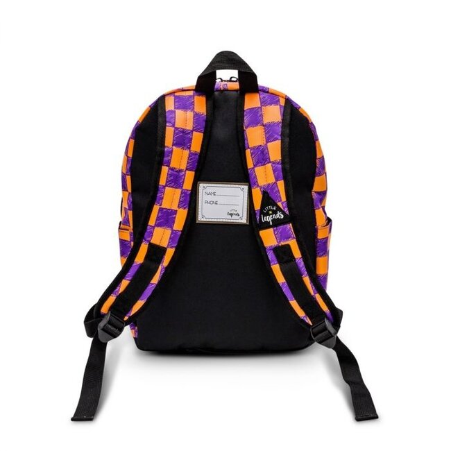 Little Legends Kinderrugzak 'Multi Checkerboard'