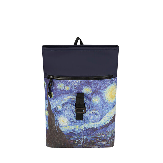 New Rebels Mart Art  Roll-Top Backpack mini  'Starry Night'