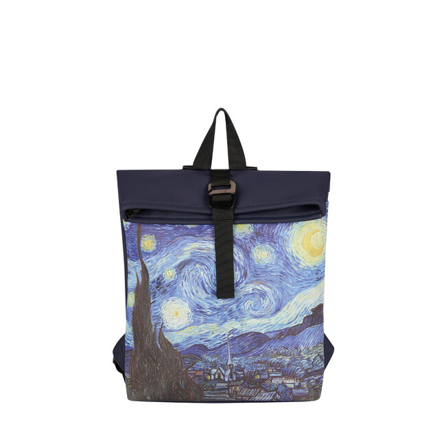 New Rebels Mart Art  Roll-Top Backpack mini  'Starry Night'