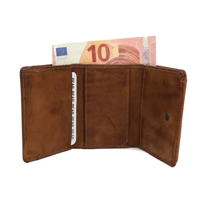 Bear Design 'Nana' cognac - CP4102,  Callisto-Pelle Collectie