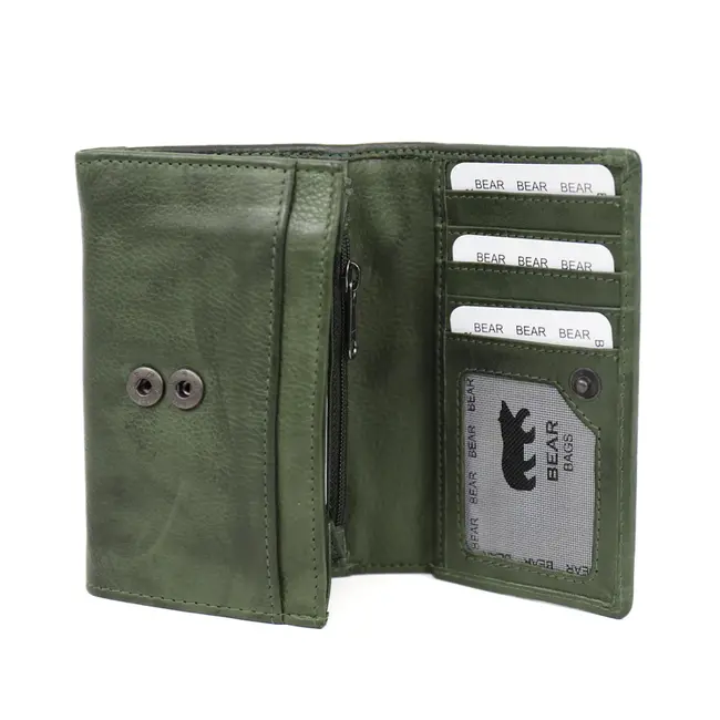 Bear Design 'Sweety' Green - CP5066,  Callisto-Pelle Collectie