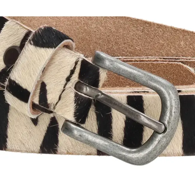 Charm London - Giftset RFID portemonnee en riem, zebra print