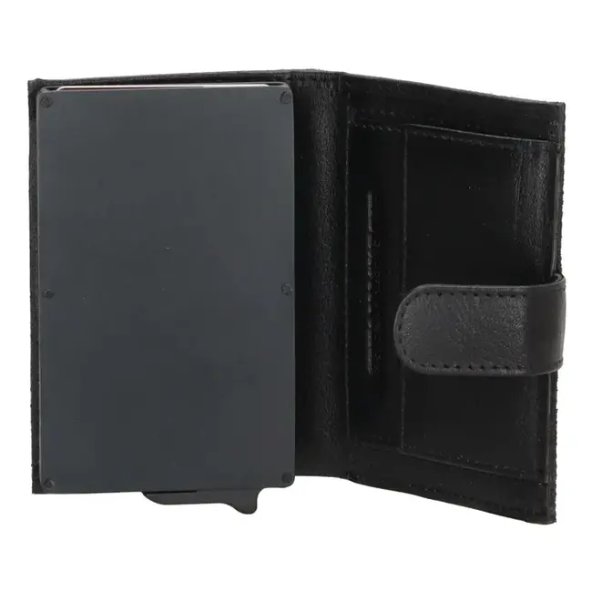 Hide & Stitches Giftset Hide & Stitches Walowa safety wallet & sleutelhanger, Zebra