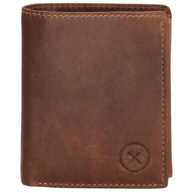 Hide & Stitches Hide & Stitches Japura billfold portemonnee, Cognac