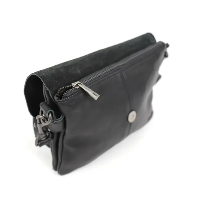 Bear Design 'Billy' Zwart - CP2216,  Callisto-Pelle Collectie