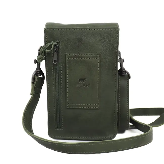 Bear Design 'Robbie' 2.0 Green - CP2650,  Callisto-Pelle Collectie