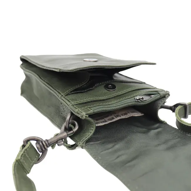 Bear Design 'Robbie' 2.0 Green - CP2650,  Callisto-Pelle Collectie