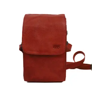 Bear Design 'Robbie' 2.0 Red - CP2650,  Callisto-Pelle Collectie