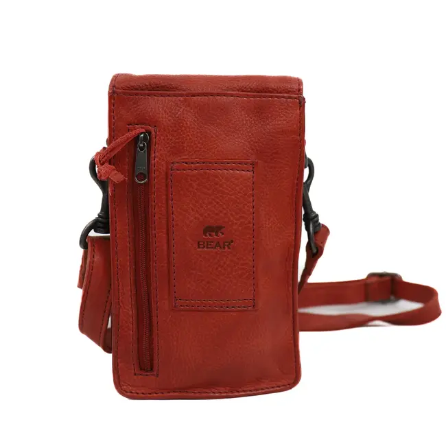 Bear Design 'Robbie' 2.0 Red - CP2650,  Callisto-Pelle Collectie