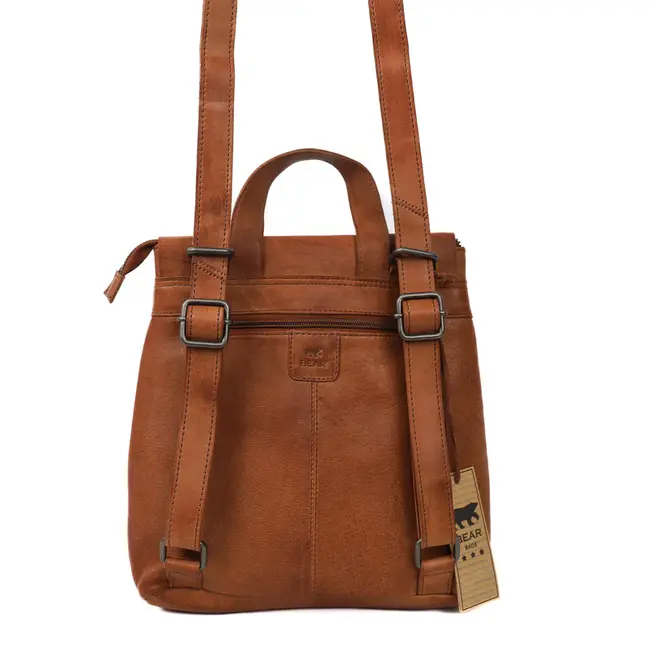 Bear Design 'Jesse' Cognac - CP2604,  Callisto-Pelle Collectie