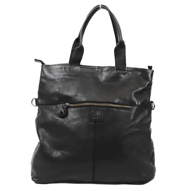 Bear Design 'Juna' - Black - CL44408, Cow Lavato Collectie