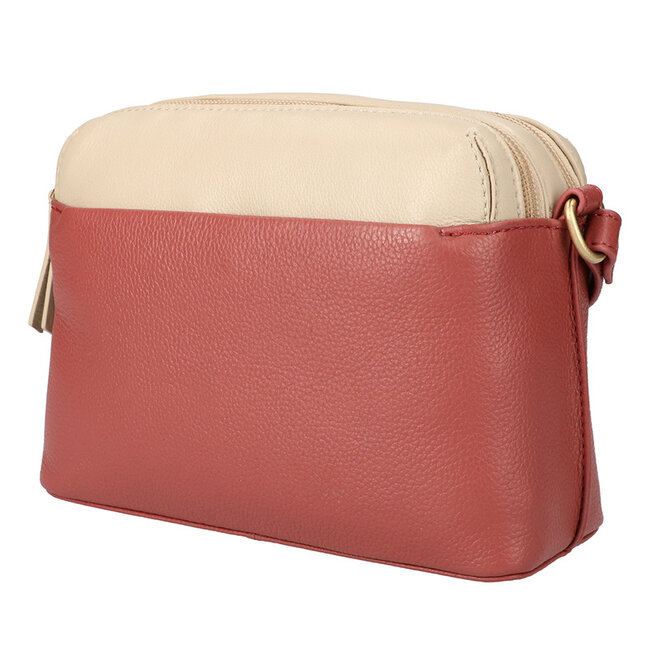 Revival Vintage Schoudertas - Marshala - MF41542