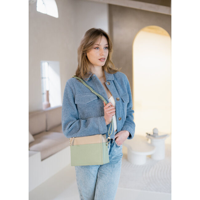 Revival Vintage Schoudertas - Marshala - MF41521