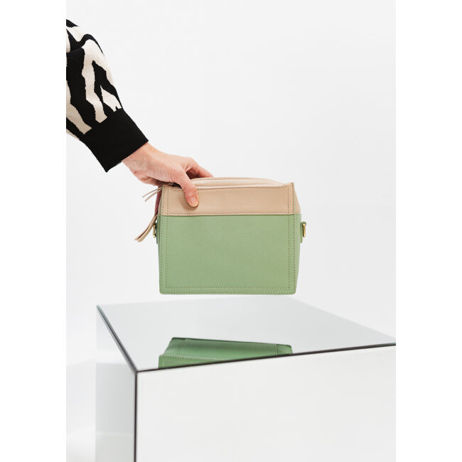 Revival Vintage Schoudertas - Marshala - MF41521