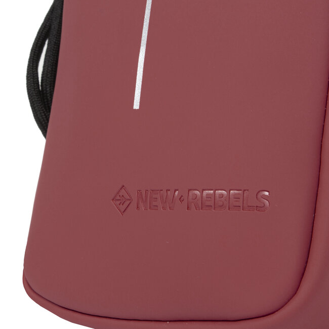 New Rebels "Mart" Telefoontasje  Burgundy