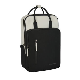 New Rebels Ceres -Milwaukee handel backpack - black/light grey