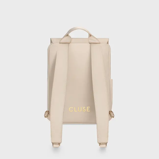 Cluse  Nuitée Petite Backpack, Beige - Gold