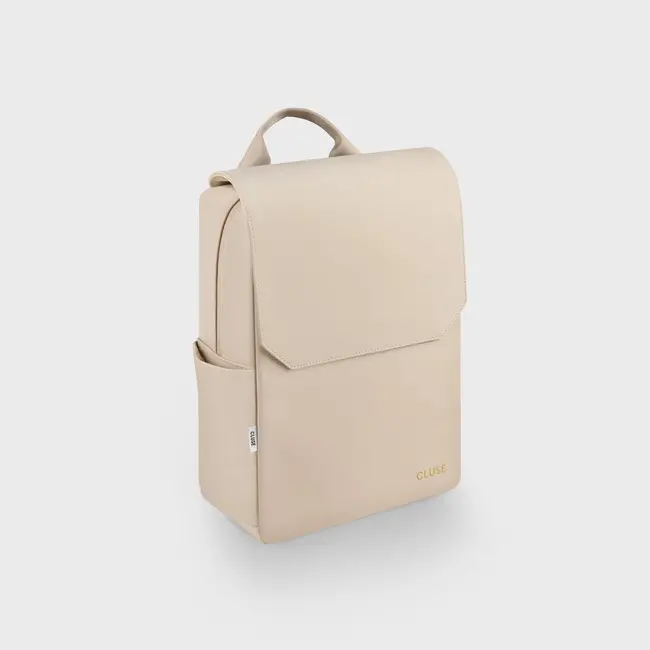 Cluse  Nuitée Petite Backpack, Beige - Gold