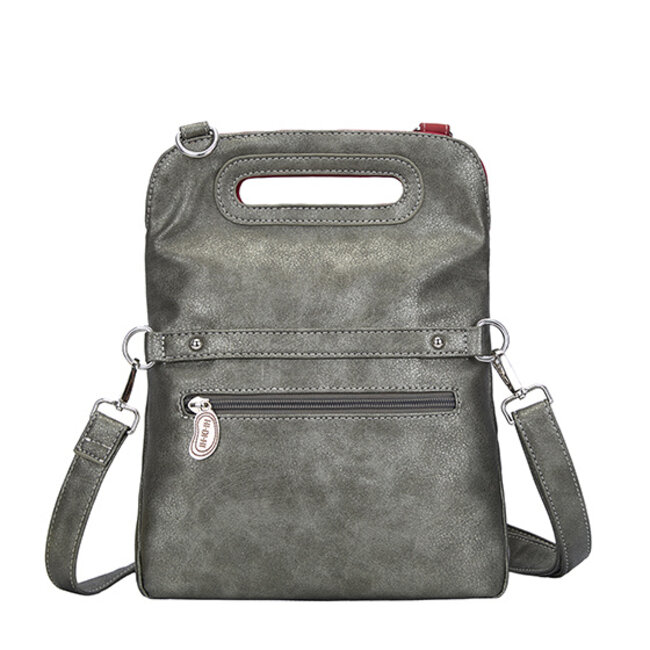 Hi-di-Hi 'Parus' red/silver - PU01