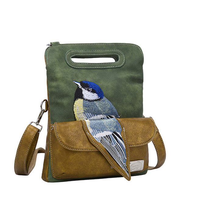 Hi-di-Hi 'Parus' d.green/gold - PU03