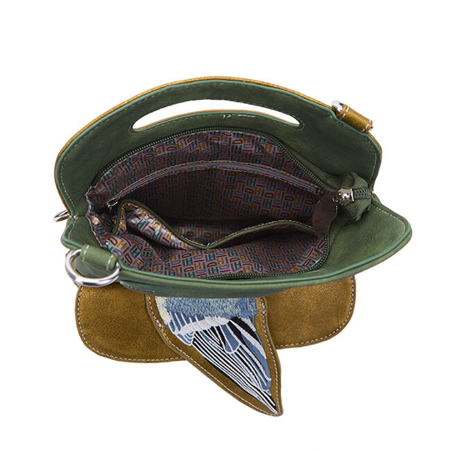 Hi-di-Hi 'Parus' d.green/gold - PU03