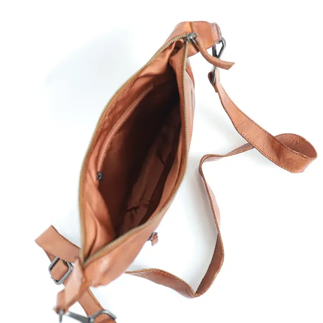 Bear Design 'Clara'  Cognac - CL 44895, Cow Lavato Collectie