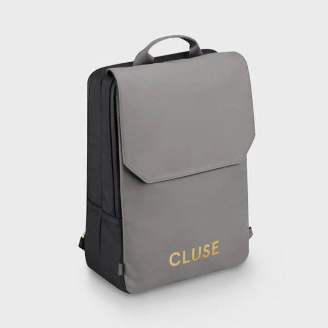 Cluse  Le Reversible Backpack, Black Grey Gold colour