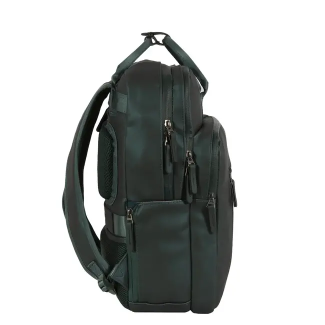 New Rebels 'William' Milwaukee handel backpack - Metallic Green