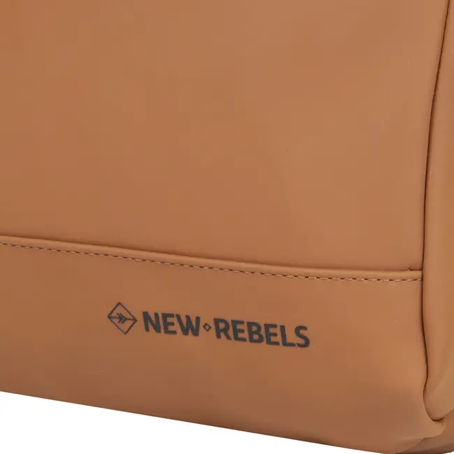 New Rebels 'William' Milwaukee handel backpack - Cognac