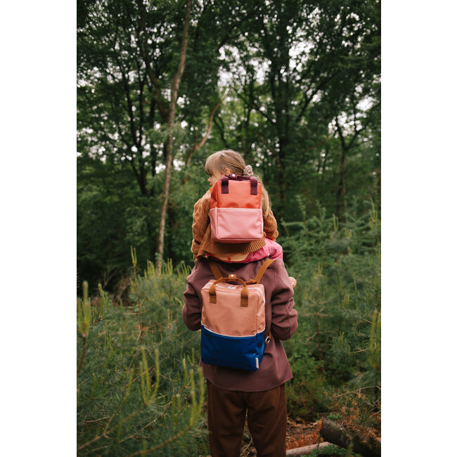 Sticky Lemon ´Colourblocking' Meadows - backpack large - morning sky,  deep lake blue