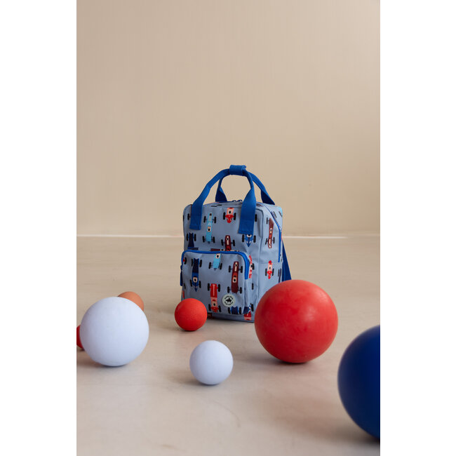 Studio Ditte 'On the go'  Race cars – Small backpack