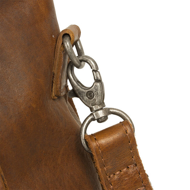 Justified  'Nynke' Cognac - Shopper & Laptop Bag - 14 inch