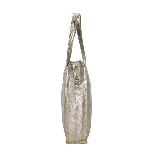Justified  'Nynke' Gold - Shopper & Laptop Bag - 14 inch