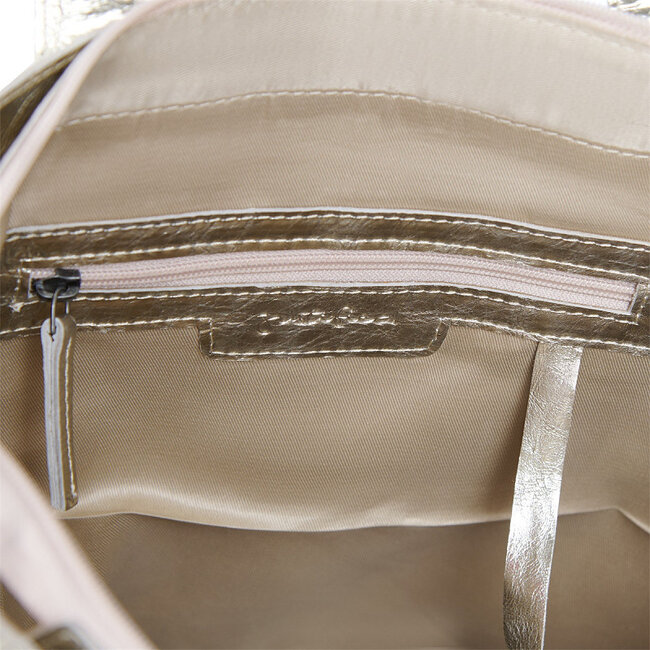 Justified  'Nynke' Gold - Shopper & Laptop Bag - 14 inch