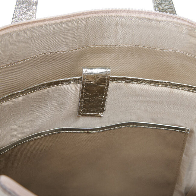 Justified  'Nynke' Gold - Shopper & Laptop Bag - 14 inch