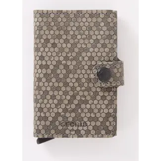 Secrid Miniwallet Hexagon - Grey