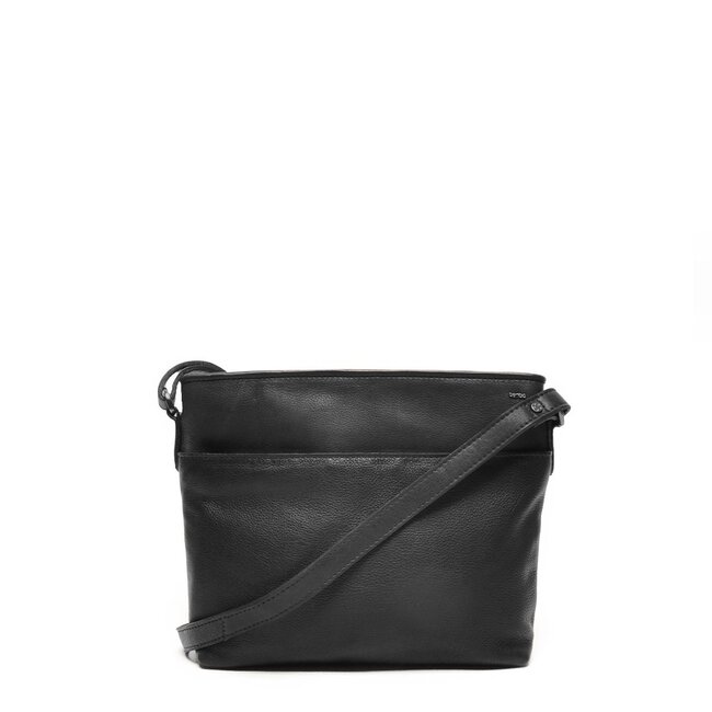 Berba bags & wallets Lucca Schoudertas 335-440-00 - Zwart