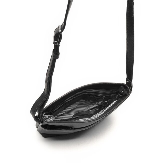 Berba bags & wallets Lucca Schoudertas 335-440-00 - Zwart