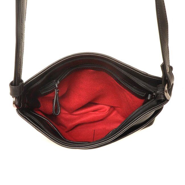 Berba bags & wallets Crossbody 005-440-00 Black - Soft