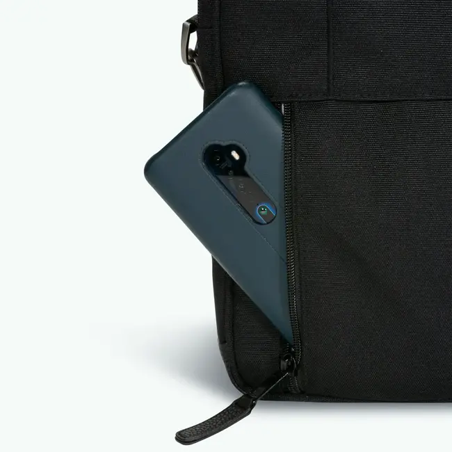 Cabaia Messenger 'Berlin' Zwart