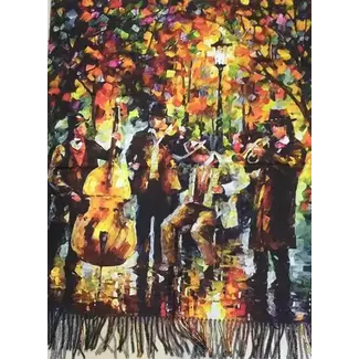 Sjaal 'The Band'  Leonid Afremov